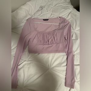 Shein purple long sleeve